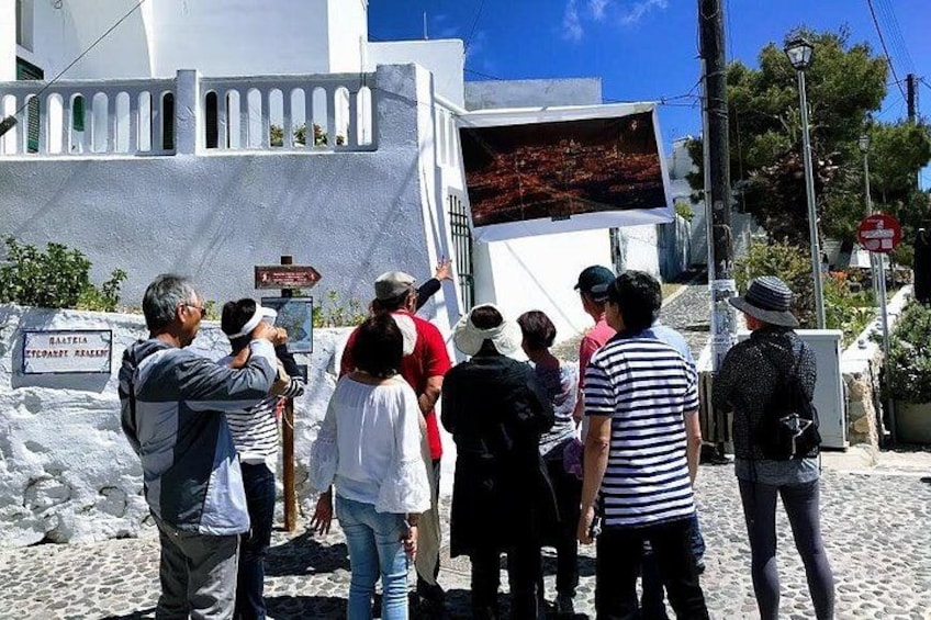 wine tour by local english driver in Santorini 2