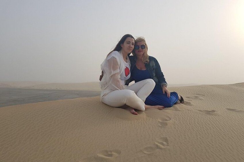 Half Day Desert Safari || Sand Boarding || Camel Ride || Inland Sea Visit || 4