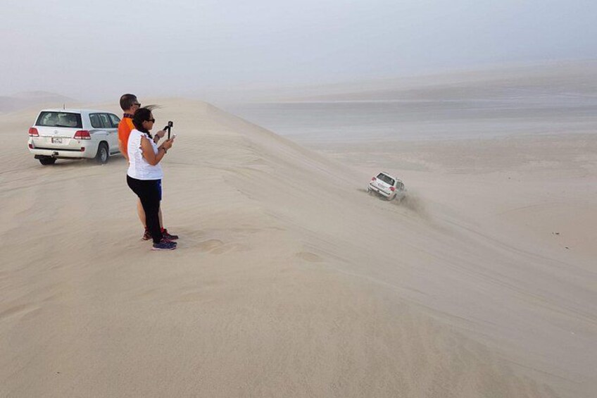 Half Day Desert Safari || Sand Boarding || Camel Ride || Inland Sea Visit || 3