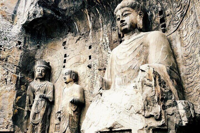 Private Luoyang Longmen Grottoes & Shaolin Temple Day Tour from Luoyang