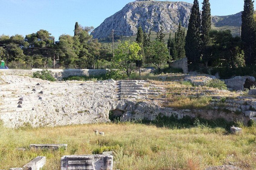 Roman Odeum, Ancient Korinthos 5