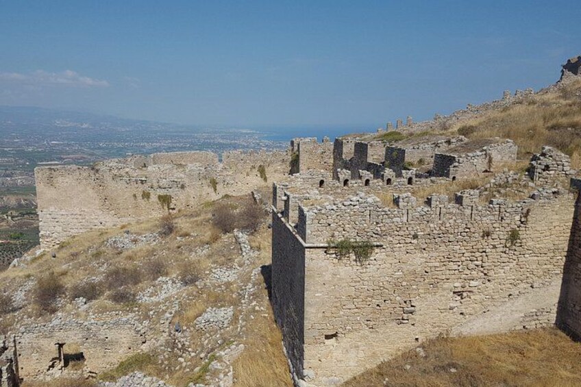 Acrokorinthos, part of the walls 3