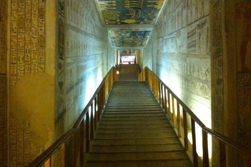 Private Half Day West Bank Tour to Valley of the Kings Queen Hatshepsut Temple and Colossi of Memnon 3
