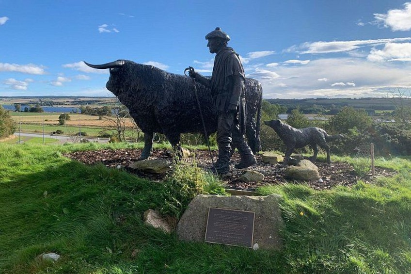 Drover Statue, Dingwall 4