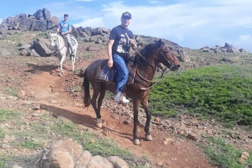 Sunset Horseback Ride in Aruba 2