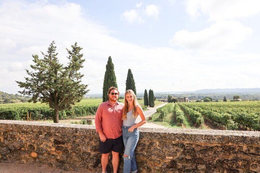 Our guests enjoying an afternoon visit to one of the exceptional wineries