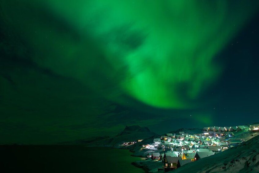 Nuuk and Northern lights.
Photo By Mark Nordlund Madsen 1