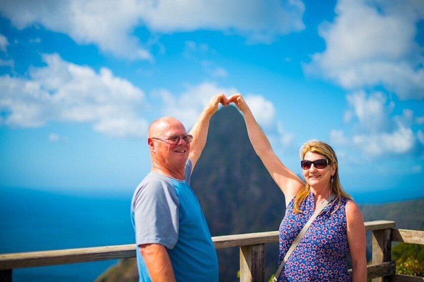 Touch the top of the Majestic Piton Peaks 2