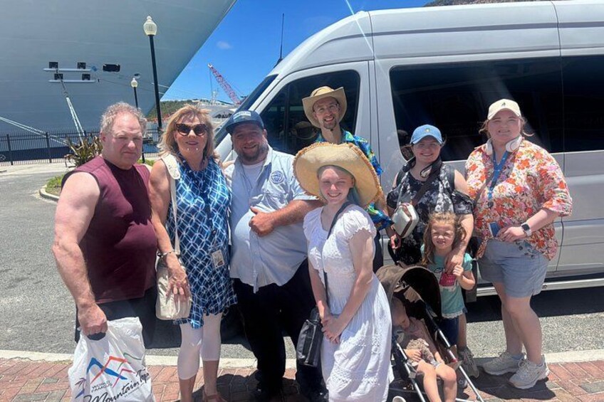 All day island tour veiws/history/shopping/beach 5
