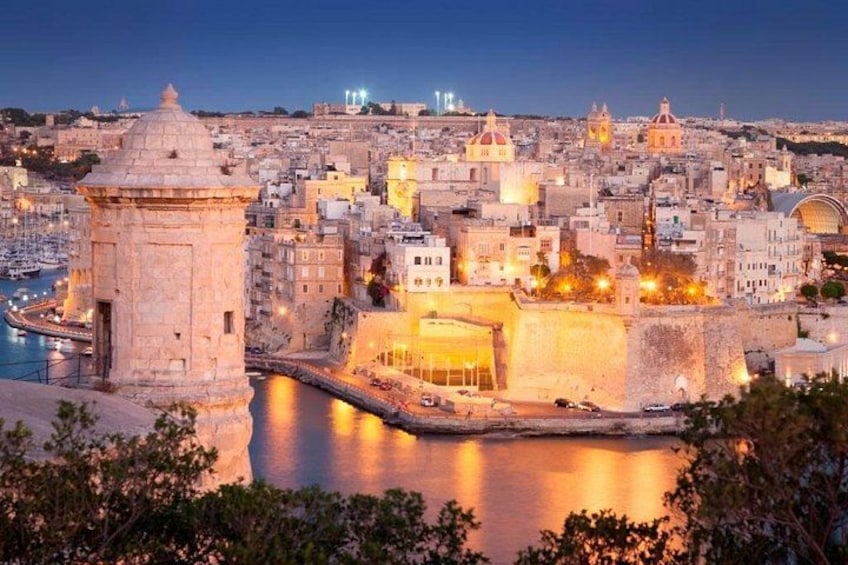 The Three Cities - as seen from Valletta across the Grand Harbour 3
