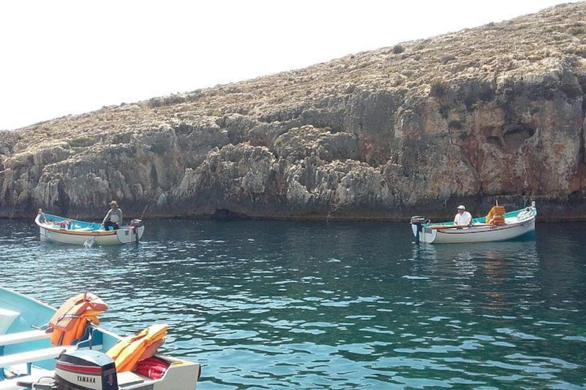 Beautiful Wied iz-Zurrieq where you can take a boat trip to see the caves, the best way to experience the true beauty of the area. 3