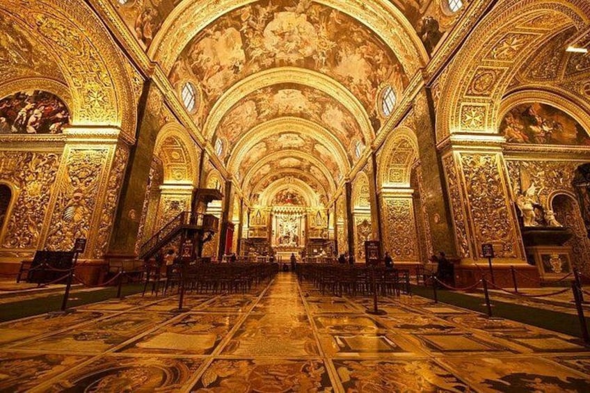 St John's co-Cathedral & museum are definitely not to be missed, this elaborately adorned church is home to world famous artistic masterpieces by Caravaggio and Mattia Preti. 2
