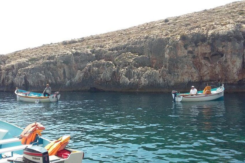 Beautiful Wied iz-Zurrieq where you can take a boat trip to see the caves, the best way to experience the true beauty of the area. 3