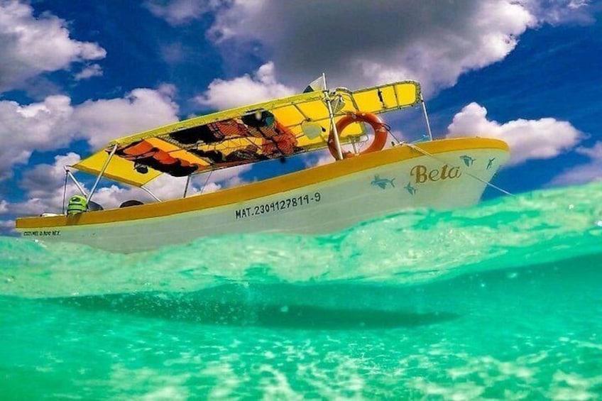 El Cielo cozumel Snorkeling trip boat 3