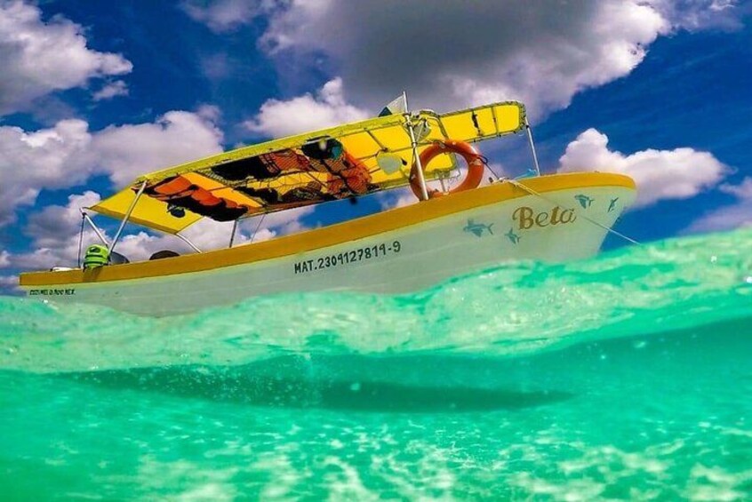 El Cielo cozumel Snorkeling trip boat 2
