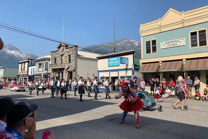 Fourth of July in Skagway! What a classic treat! 4