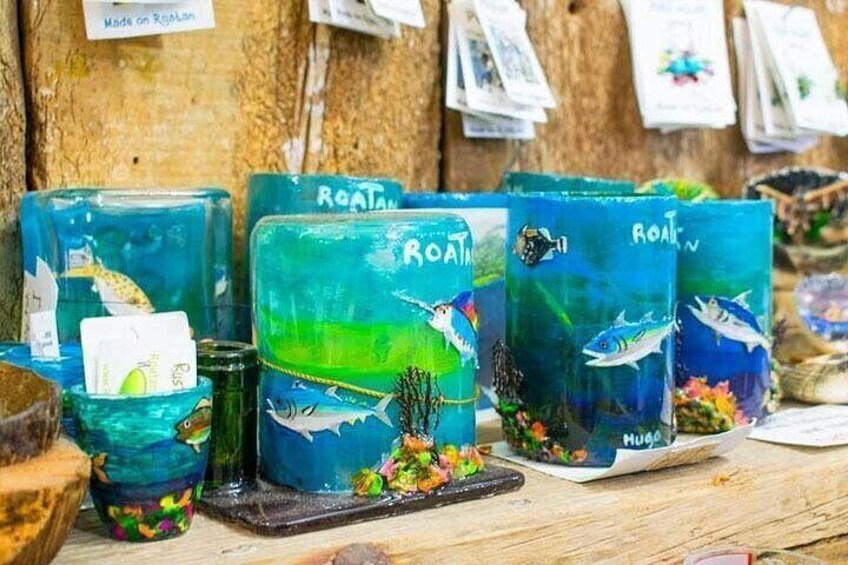 Handmade lovely caribbean style art 3