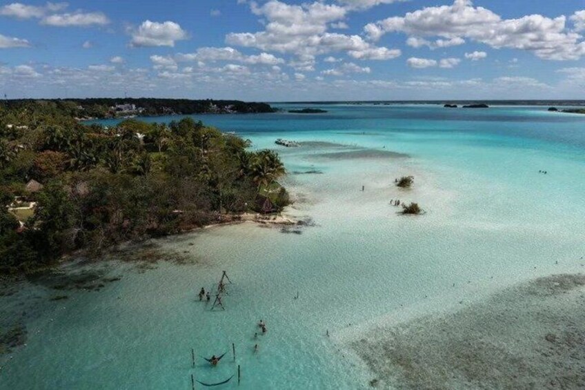 Bacalar Seven Color Lagoon Private Boat Adventure with BBQ Option 4