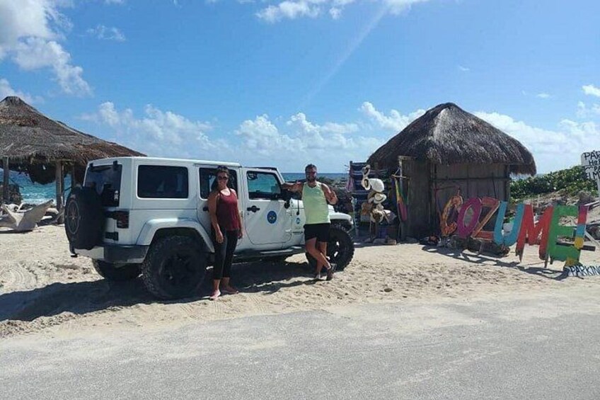 Cozumel Jeep Adventure to Jade Caverns with Lunch and Snorkel 5
