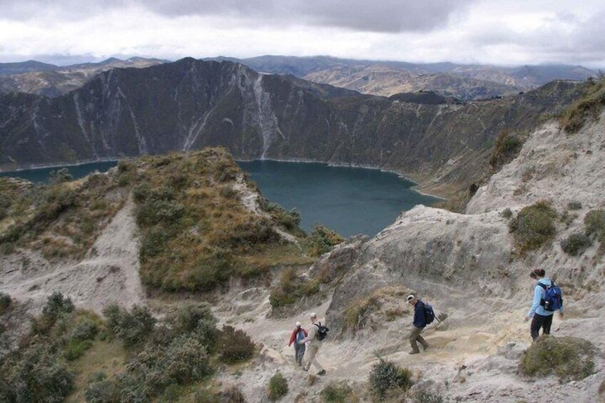 Quilotoa Lagoon from Quito - Private Tours