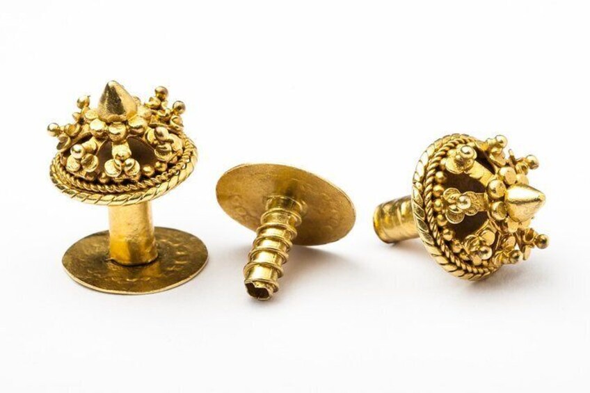 Antique Gold Earrings