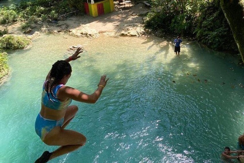 Blue Hole and River Tubing Combo Tour from Ocho Rios 5