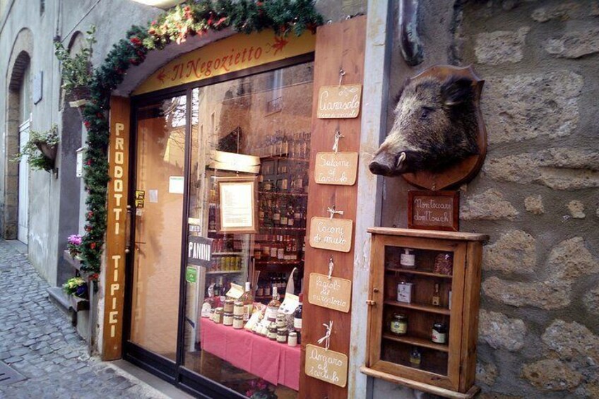 Local food in Orvieto