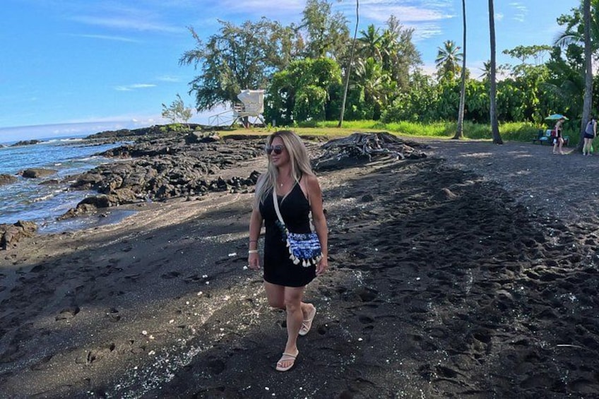 black sand beach 2