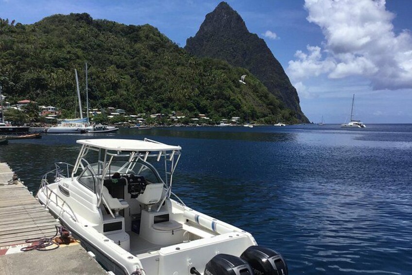 Private All Inclusive Speedboat to Soufriere with Lunch, Mud Bath & Waterfall 3