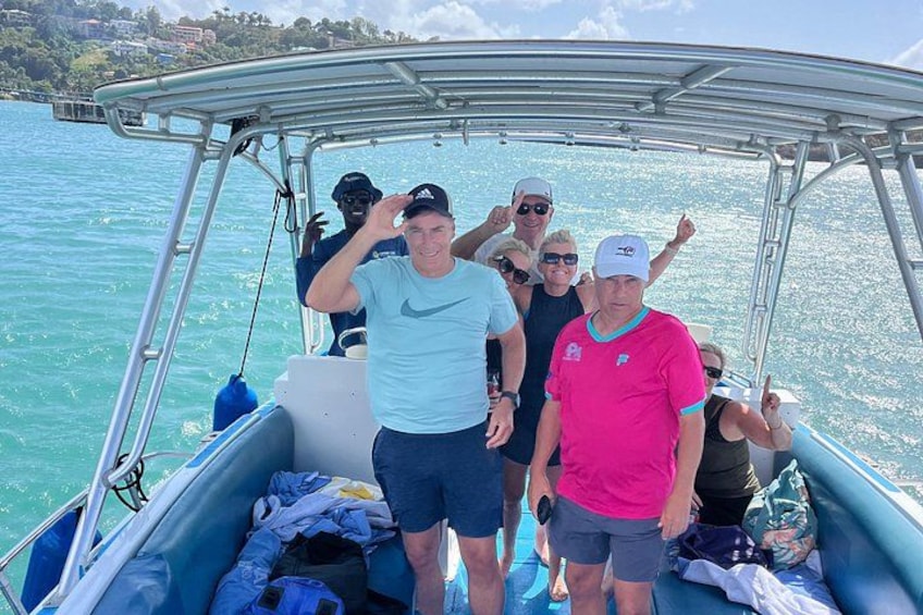 St. Lucia Private Boat Tour, Mud Bath, Waterfall & Beach Time 2