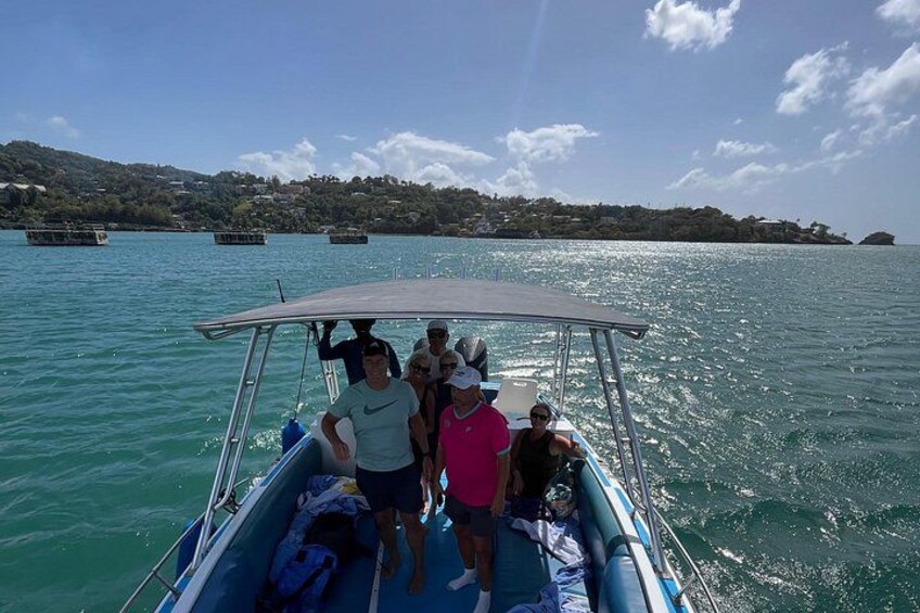 St. Lucia Private Boat Tour, Mud Bath, Waterfall & Beach Time 3
