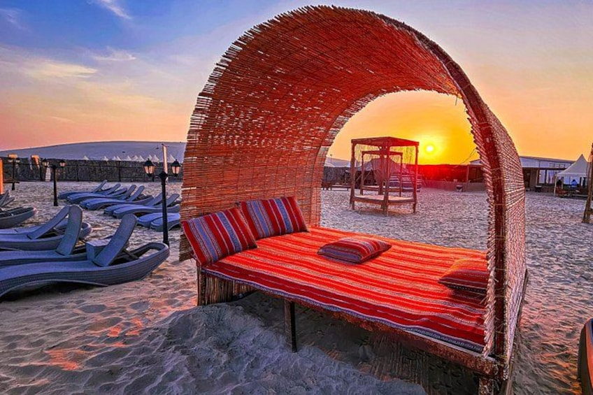 Full-day Desert Beach Camp with Buffet lunch/dinner 1