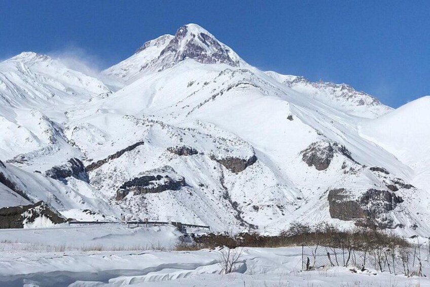Mount Kazbek view 3