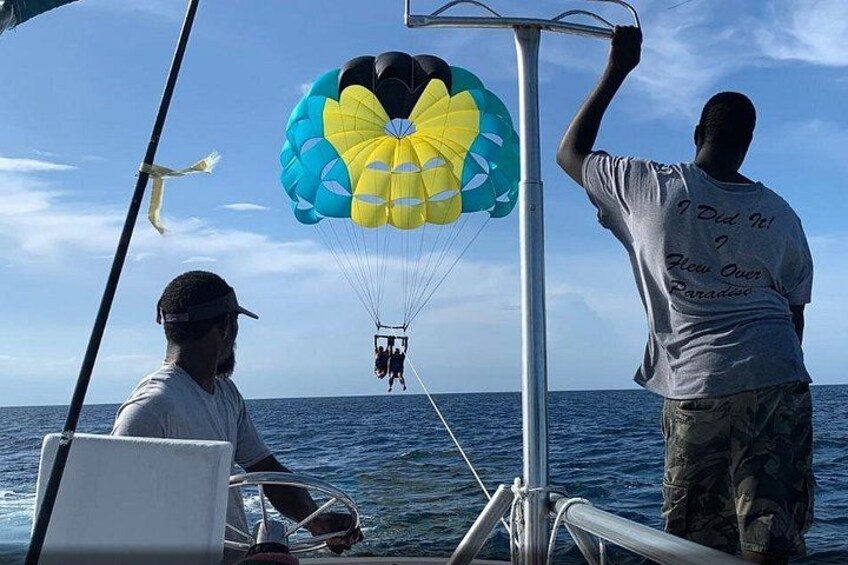 Bahamas Cabbage Beach Parasailing Adventure 3