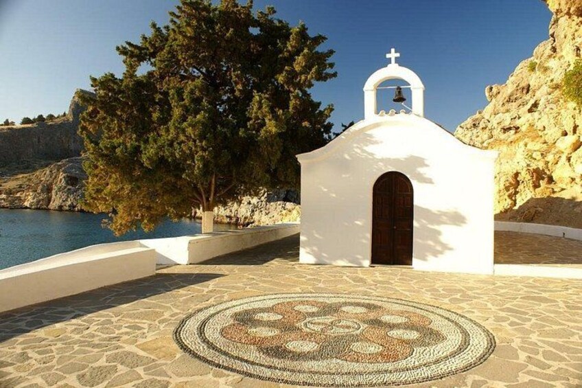 Saint Paul's Bay of Lindos. 4