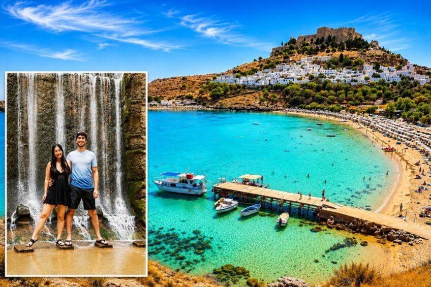 Guided Bus Trip to Lindos Village and 7 Springs 1