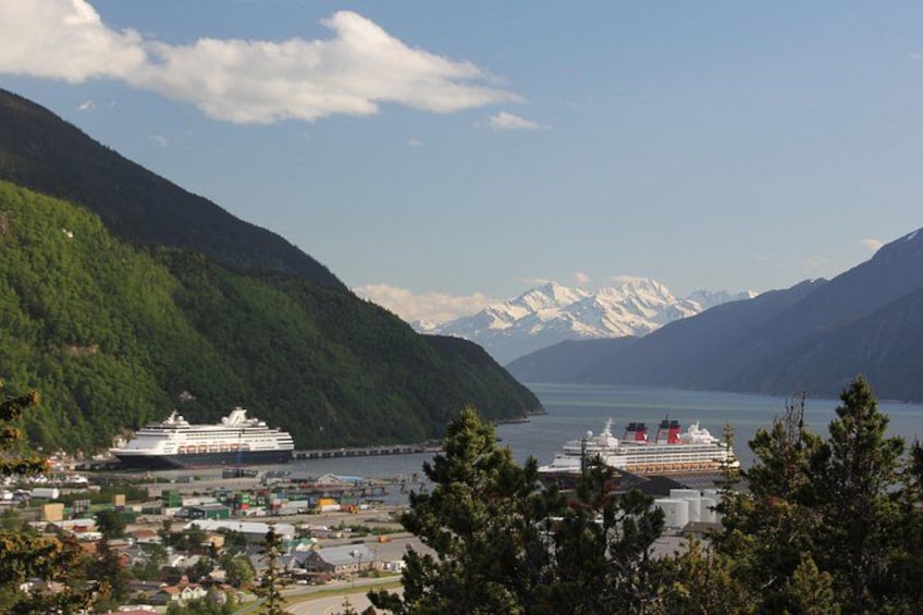 Skagway City from overlook 1