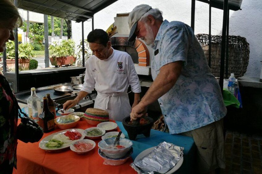Our cooking class 1