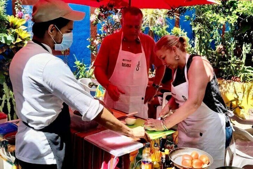 Our hands ON Cooking Class