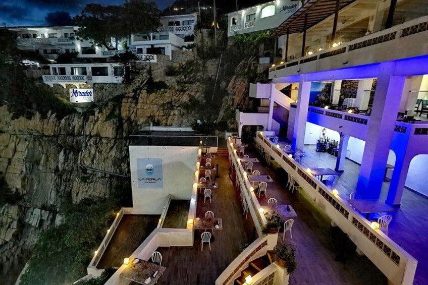 Sunset + High Cliff Divers La Quebrada at La Perla - Only Drinks 2