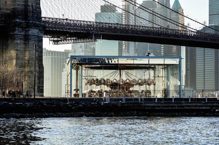 Jane's Carousel in 
Brooklyn Bridge Park