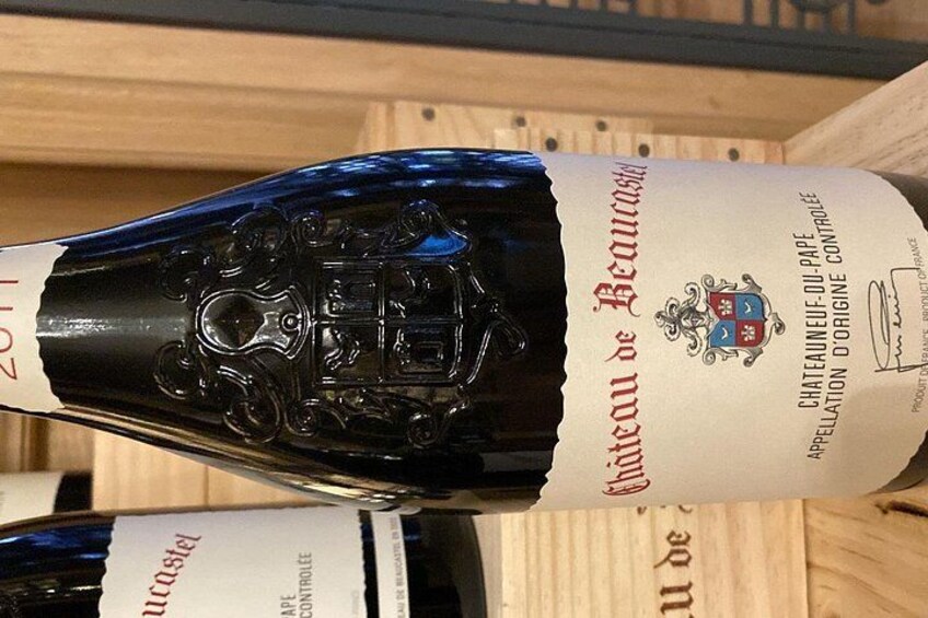 Full private day Avignon Chateuneuf du pape wine tasting 5