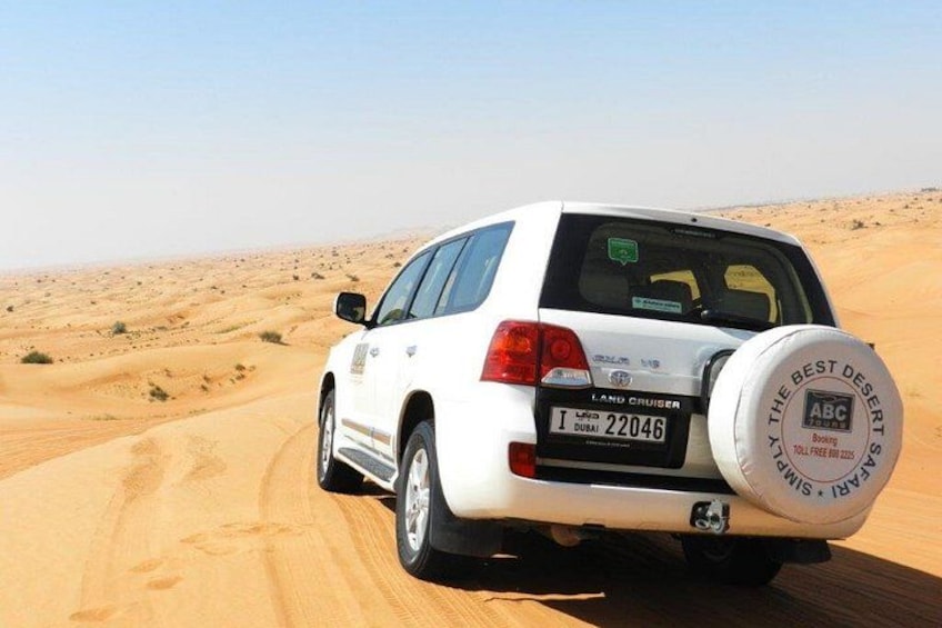 Dubai Desert Safari Dune Bashing, 60min ATV Quad, Camel Ride, BBQ 4