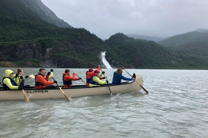 Paddle by Nugget Falls on your way to Mendenhall Glacier! 2