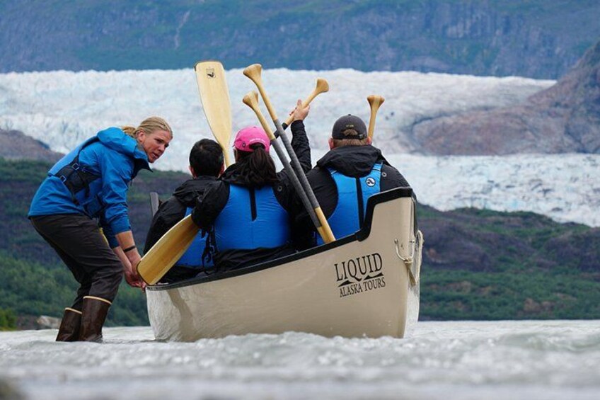 Mendenhall Lake Canoe Tour 3