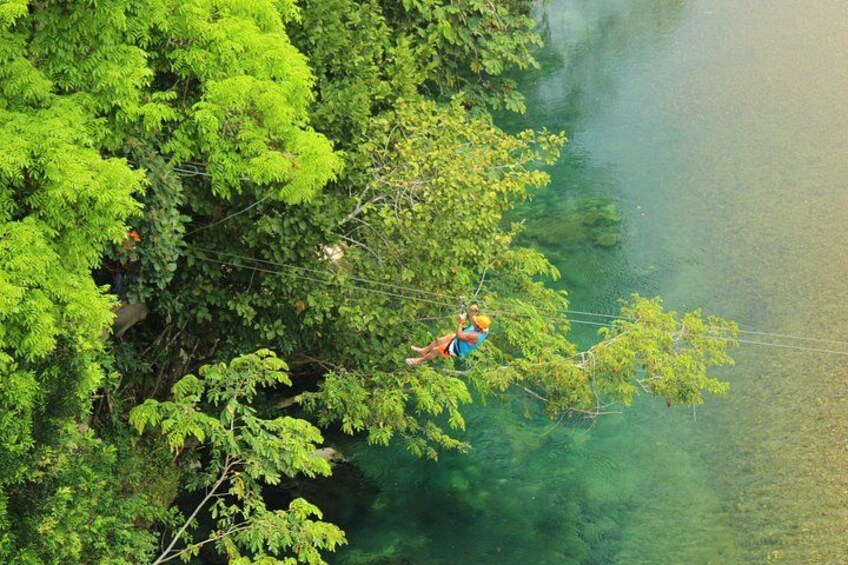 Cave Tubing & Zipline Adventure with Lunch 1