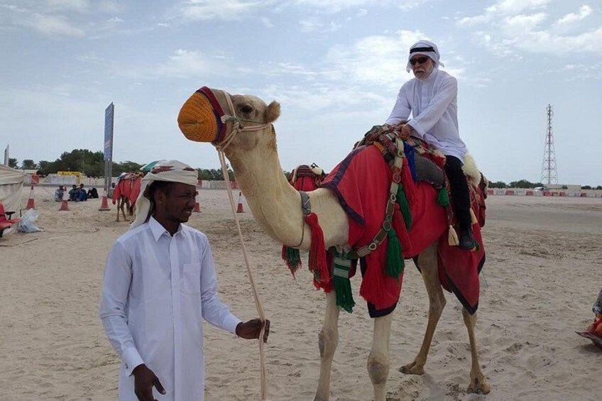 Qatar desert safari By Falcon Tours Doha-Qatar
Camel Ride 2