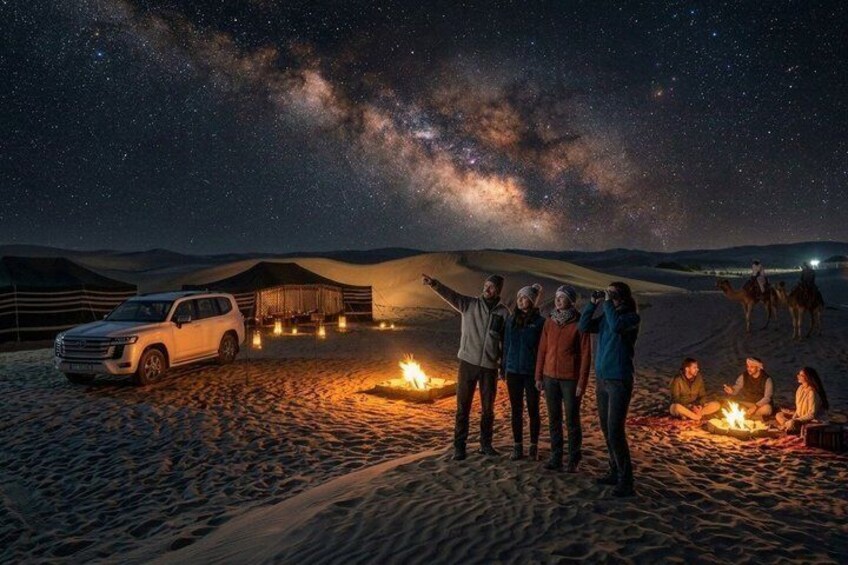 Doha Night Desert Safari Camel Ride Dune Bashing with Transfer 1