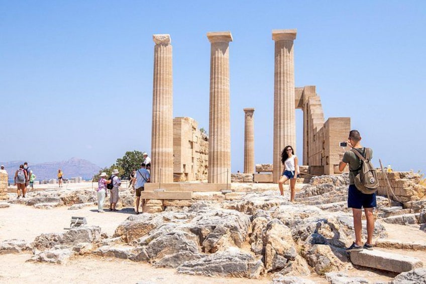 From Rhodes: Easy Morning Transfer to Lindos & 4 Hours Free Time 1