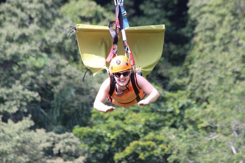 Zuperman Zip 'n Dip Swimming Adventure on Roatan Island, Honduras 4